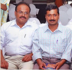Prathapan Thayat with Sri Arvind Kejriwal