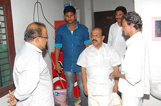 Prathapan Thayat with Sri G. Sudhakaran